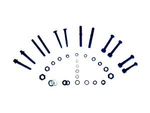 螺旋道釘、螺紋道釘、方道釘、魚尾螺栓及螺母、平墊、彈墊